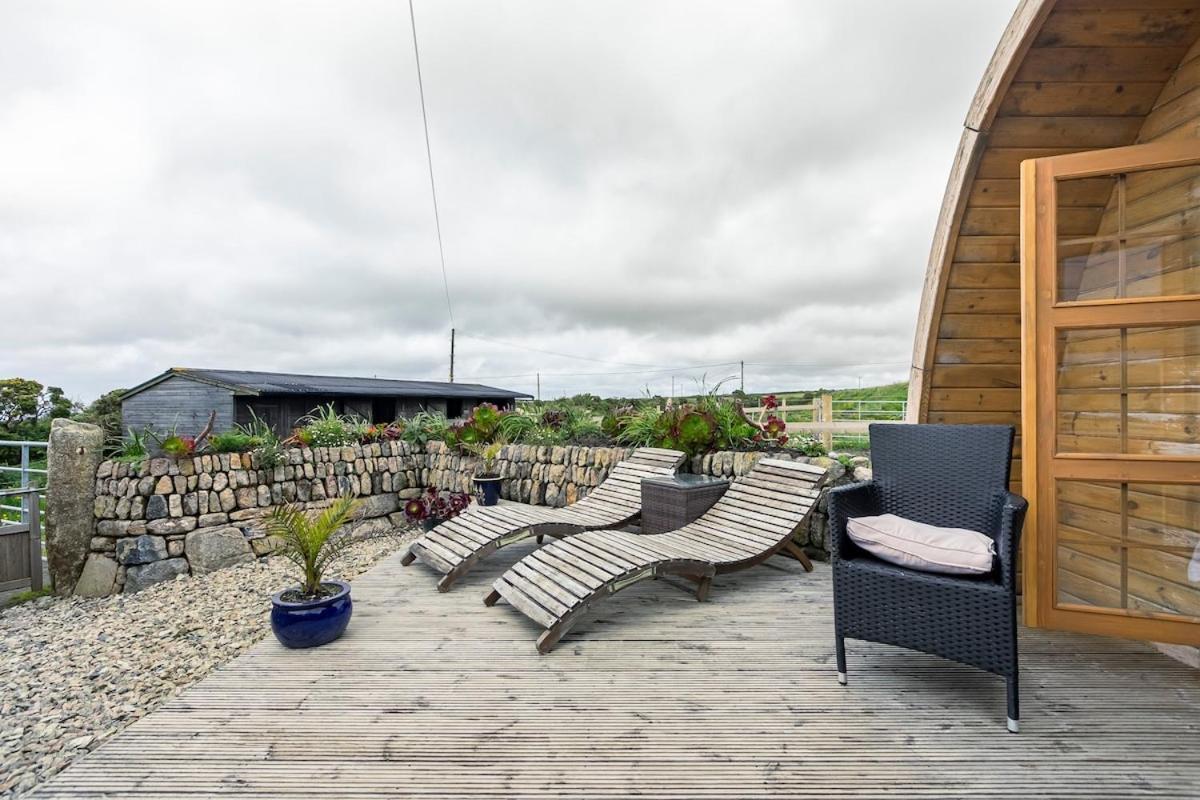 Cape Cornwall Pod With Vast Sea Views St Just Exterior photo