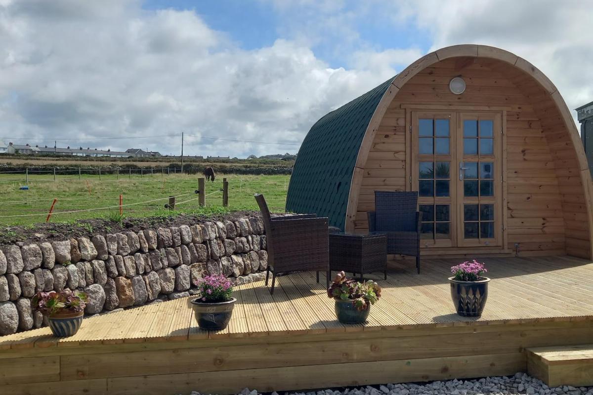Cape Cornwall Pod With Vast Sea Views St Just Exterior photo
